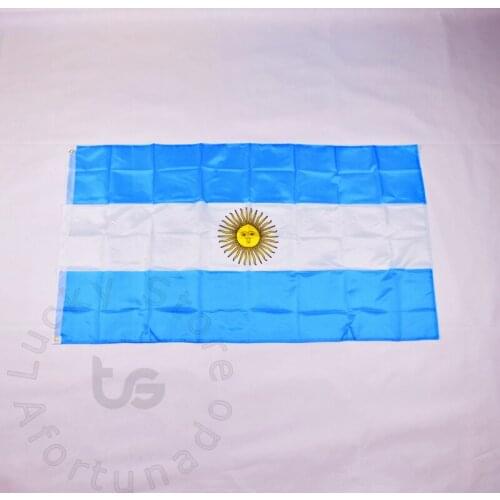 Argentina 90*150cm flag Banner Hanging National flag Argentina for meet,Parade,party.Hanging,decoration