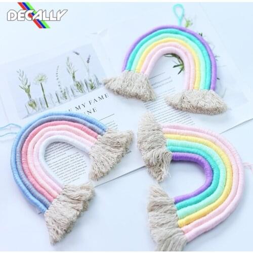 Kawaii Room Decor 1 Pcs Wind Chimes Kids Room Decoration Colorful Rainbow Decoration Home Textile Decoracion Habitacion