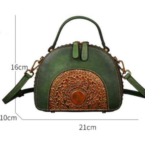 Layer Cowhide Handbags Classical Diagonal Bag 2021 Womens Handbag Genuine Leather Womens Shoulder Bag Multi-Functional First