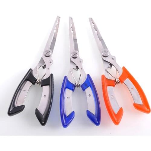 Practical Fishing Pliers Shears Durable Aluminum Alloy Fishing Line Scissor Lure Hook Remover Cutter Angling Equipment Fish Tool