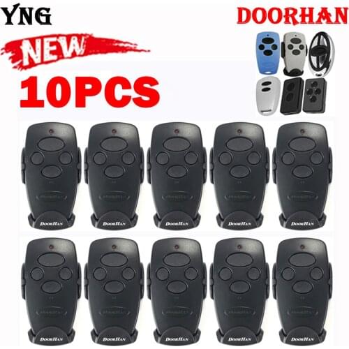 10 PCS DOORHAN Garage Gate Remote Control 433mhz Doorhan TRANSMITTER-2 PRO / TRANSMITTER-4 PRO control panel for barrier