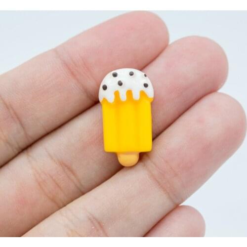 YF192 Ice Cream Bar Silicone Mold - Dessert Fondant Cake Decorating Candy Chocolate Resin Polymer Clay Jewelry Cabochon