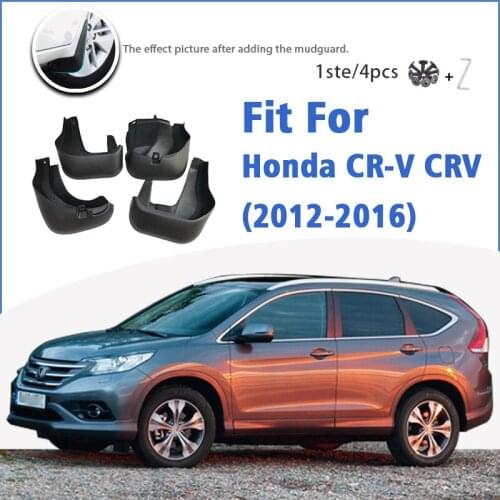 Mudguard For Honda CR-V CRV 2012 2013 2014 2015 2016 Front Rear 4pcs Mudflaps Mudguards Car Accessories Auto Styline Fender