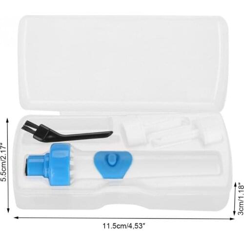 Ear Wax Removal Electric Earwax Remover with Safe and Soft Ear-Pick Tool Upgraded Ear Wax Removal Kit with 2 Heads for Adults an