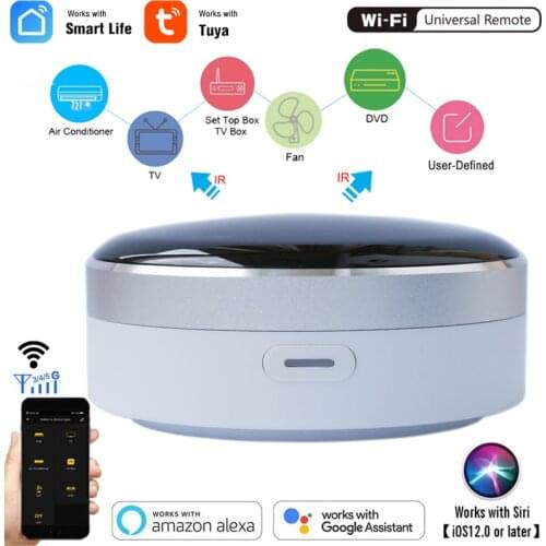 Smart IR Remote Controller All in One WiFi IR Blaster Controller Smart Universal Infrared Remote Control