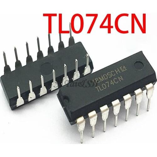 10PCS TL074CN DIP14 TL074 DIP 074CN DIP new and original IC