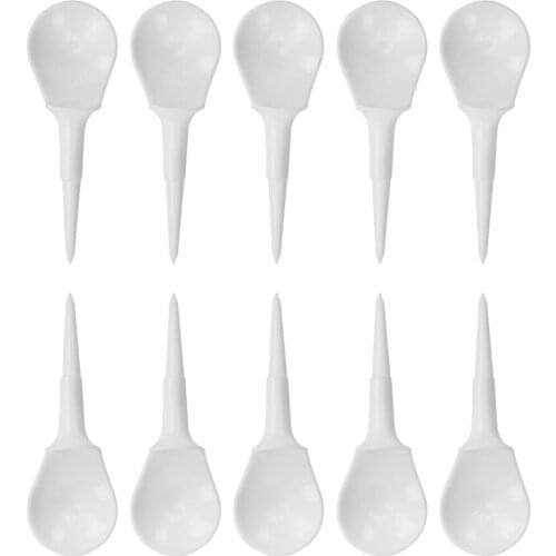 2x10 Pieces Plastic Novelty Anti-Slice Golf Tees Chair Tees Divot Tools White