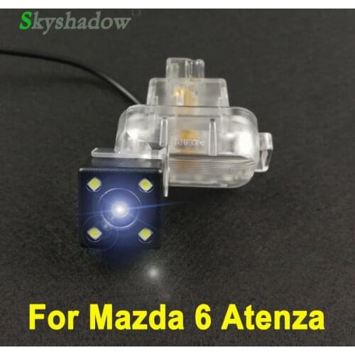 Car CCD Night Vision Backup Rear View Camera Waterproof Parking Assistance For Mazda 6 2009 2010 2011 2012 2013 2014 Atenza RX-8