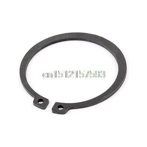 Shaft Bearing Part External Retaining Ring Black 55mm x 62mm x 1.8mm