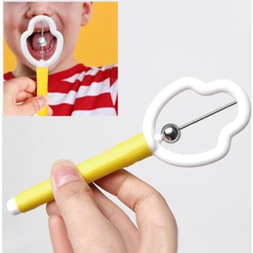 Children Kids Mouth Tongue Tip Exerciser ,Oral Muscle Tongue Training Tool, Oral Care, Exercising Tool