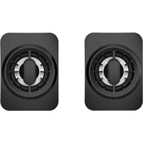Speaker with Strong Bass for PC, Gaming, Tablets and Cellphone USB Connected Speaker Plug and Play Mini Sound Bar HX6A