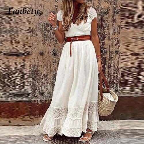 Fanbety Denim Summer Dresses China