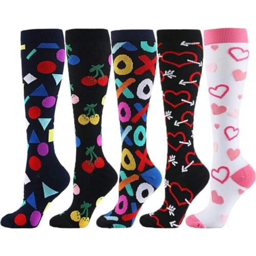 Compression Socks Premium Stylish Breathable Anti-friction Sports Stockings For Running Sports Hiking