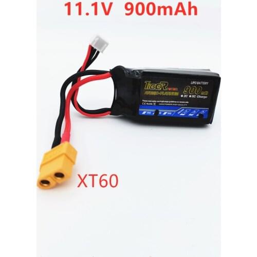 11.1V 900mAh Lipo Battery For RC toy Car Airplane Helicopter 3s Lithium battery 11.1 V 30C battery with JST/T/XT60 Plug