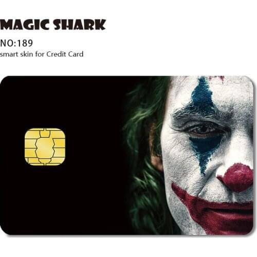 Fashion Poker Matte 3M PVC Sticker Tape Cover Skin Case for Small Big Chip Credit Card No Fade