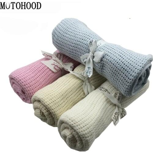 MOTOHOOD Baby Cotton Blankets