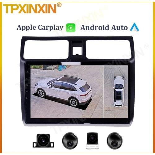 6+128G For Suzuki Swift 3 2003 - 2010 Android Radio IPS Touch Screen Head Unit Auto Stereo Multimedia Viedo Player GPS Navi
