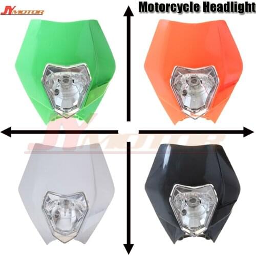 Universal Motorcycle Headlight Fairing Motocross fit for SX SXF EXC EXCF 125 200 250 350 450 XCF SMR