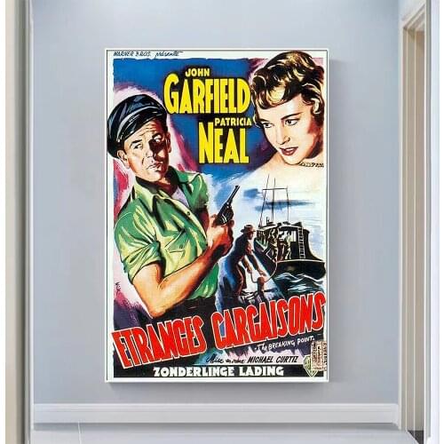 V0895 The Breaking Point Vintage Classic Movie Wall Silk Cloth HD Poster Art Home Decoration Gift