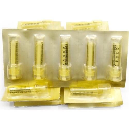 0.5ML Ampoule Medicine Syringe Needle for hyaluronic pen THESERA Stabilizer Peptide Therapy Atomizer gun nozzle and adapter