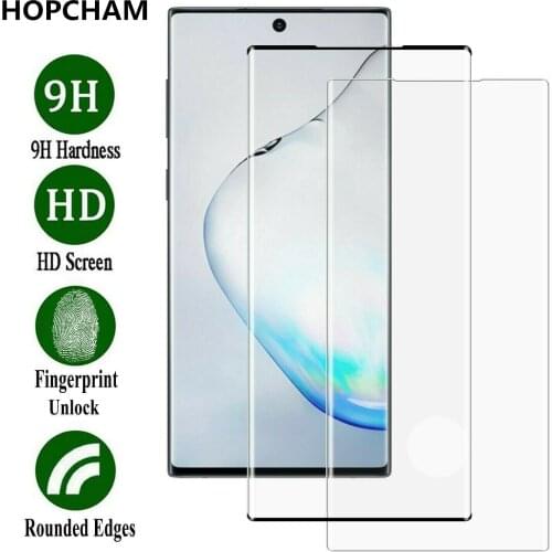 3d Protective Glass for Samsung Note 10 Plus Pro Tempered Glas Screen Protector on Galaxy Note10 Not Safety Phone Film Tremp