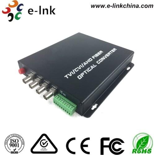 4Ch 1080P HD TVI Optic Transceiver for 2MP TVI camera