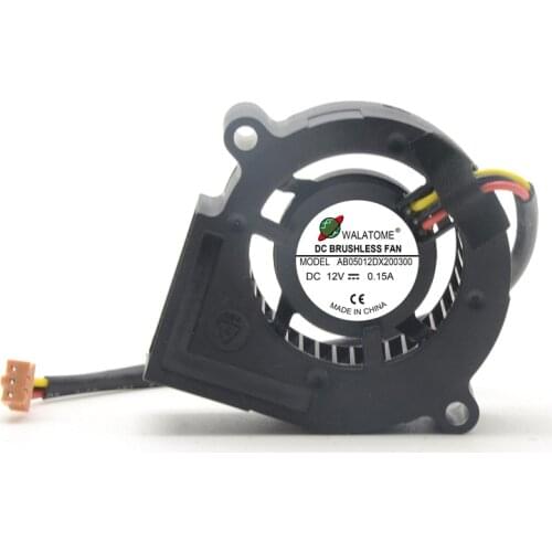 AB05012DX200300 DC 12V 0.15A Blower cooling fan for projector