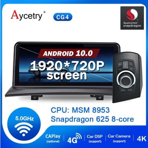 For BMW X3 E83 2004-2009 Qualcomm 8-core Car Radio Android 10 Multimedia player autoradio stereo Navigation GPS iDrive no 2 din