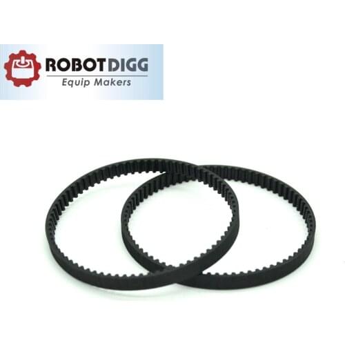 2GT Endless Timing Belt, 176mm Length, 88 Teeth, 6mm Width, 176-2GT-6