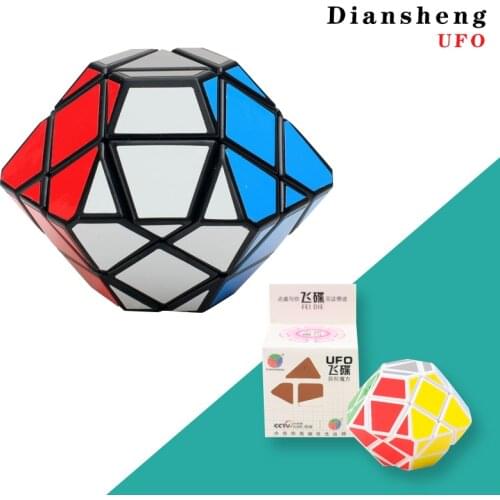 Brand New Diansheng UFO Magic Cube Speed Puzzle Cubes Educational Toy Special Toys Brain Teaser Twisty Puzzle cubo magico