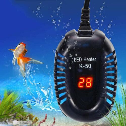 Heater Electric Heating Rod Submersible Digital Temperature Controller Water Thermostat for Fish Turtle Tank Aquarium