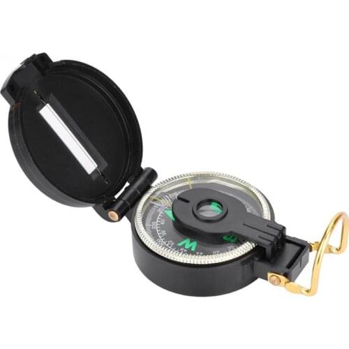 Handheld Plastic Compass Pocket Military American Compass Outdoor Emergency Survival Tools Camping Hunting Equipment