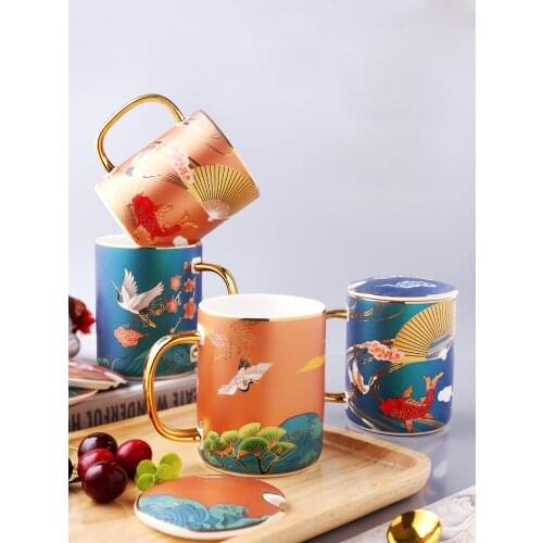 Creative mug cup Couple drinking Water Cups tazas de cafe coffee mugs coffee cups tea party Home Drinkware coffee cup