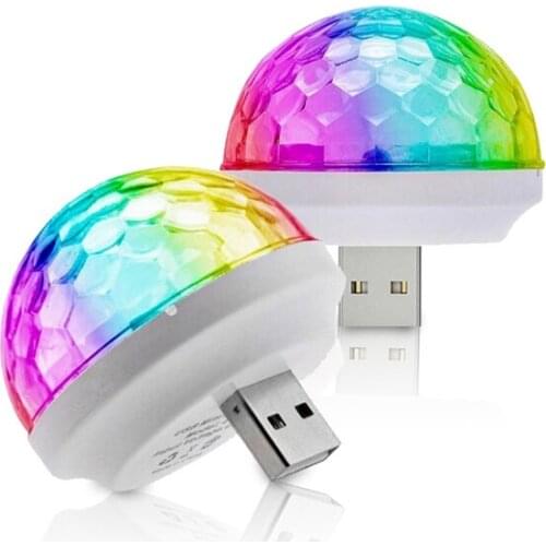 Mini Bar atmosphere light USB Stage Holiday Party Lamp Small for Car and Home