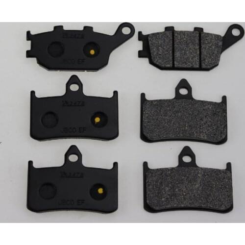 Motorcycle Semi-Metallic Sintered Disc Front & Rear Brake Pads For HONDA CB1000 CB 1000 SF 1993 - 1997 1994 1995 1996