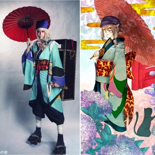 [Customize]Anime Mononoke Figure Ayakashi Kimono Dress Halloween Carnival Cosplay Costume Party Suit For Adult Outfit New 2017