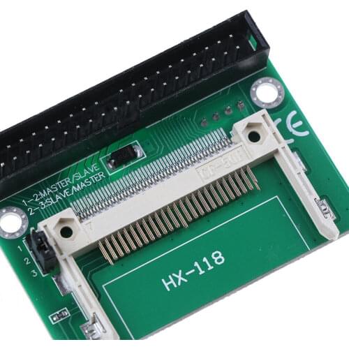 3.5 IDE to CF Compact Flash Card Adapter Bootable 40pin CF to IDE HDD Hard Drive Converter Adaptor Male Connector