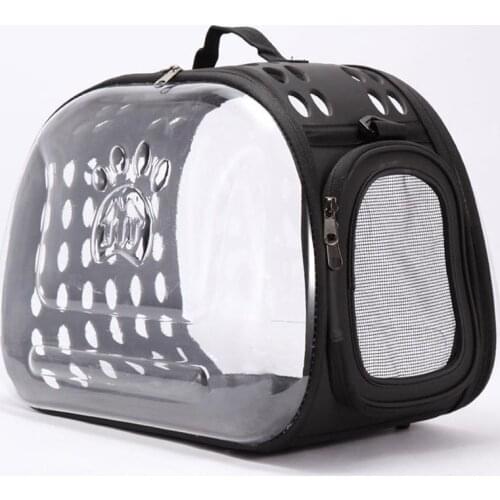 Pet Carrier Breathable Portable Visible Pet Travel Carrier Dog Carrier Bag for Cats Puppies Kittens