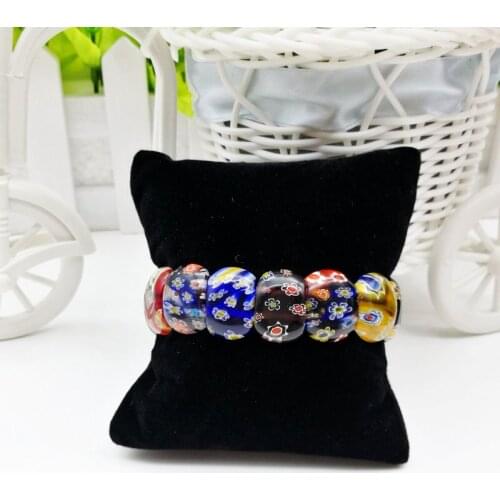 10PCS black velvet jewelry bracelet watch display pillow