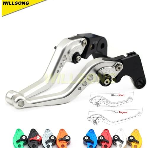 Regular/Short Adjustable Brake Clutch Levers For YAMAHA FZ16 2009 2010 2011 2012 2013 2014 Year Motorcycle Accessories Parts
