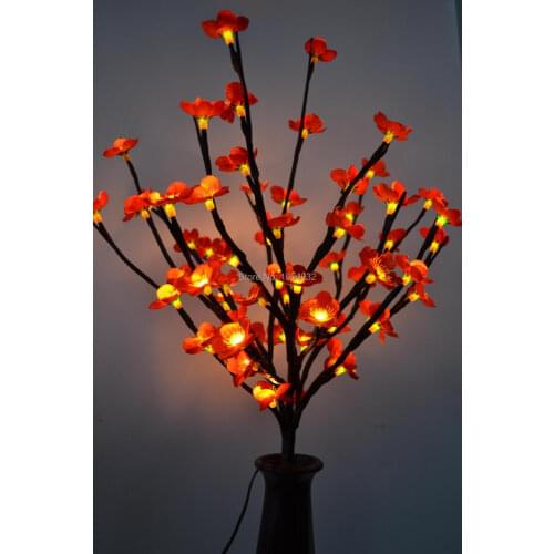Christmas Decoration Plum Blossom Branch Light 20" 60 LED Holiday Decoration Wedding Table Decoration Plum Branch Twig Light