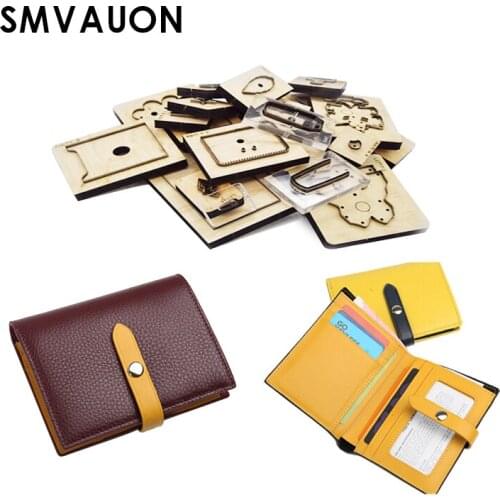 DIY Handcraft New Dies Wood Cut Die Leather Punch Tool Knife Mold Suitable For Die-Cutting MachinesWallet Cardbags