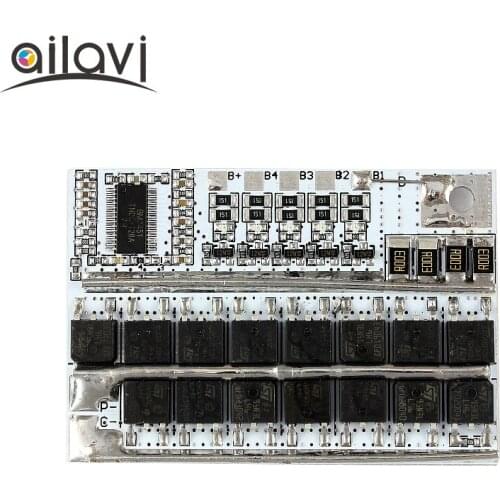 4S 100A Polymer 3.7V Li-ion Battery Protection Tester Add Copper Wire With Balance Apply For li-ion Lipo Battery Pack