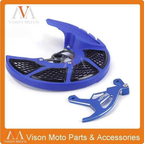 Front and Rear Brake Disc Rotor Guard Cover Protection For YAMAHA YZF250 YZF450 YZ250F YZ450F YZF 250 450 2014 2015 2016 2017