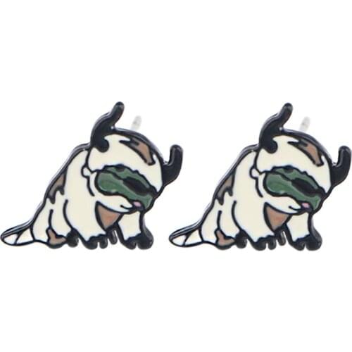 ZF1851 1pair Magic Story Lovely Cartoon Shape Ear Stud Earrings For Women Girls Cute Earrings Fashion Accessories Jewelry