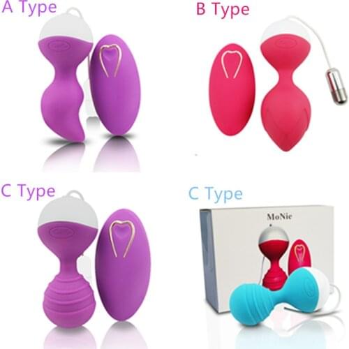 USB Recharge Powerful Multi Speed Wireless Remote Vaginal Sex Eggs Vibrator Massage Adult Game Female Ben Wa Ball Adult Sex Toys