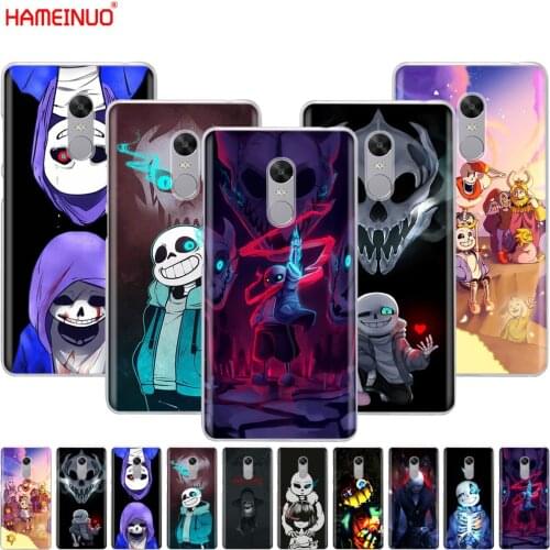 HAMEINUO Undertale Sans Cover phone Case for Xiaomi redmi 5 4 1 1s 2 3 3s pro PLUS redmi note 4 4X 4A 5A