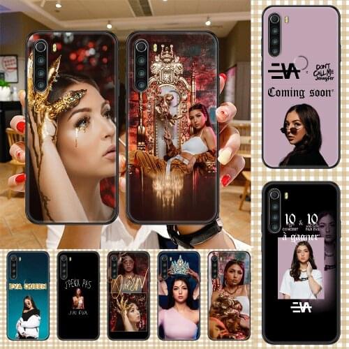 Eva Queen Phone case For Xiaomi Redmi Note 7 7A 8 8T 9 9A 9S 10 K30 Pro Ultra black soft back painting cell cover art prime
