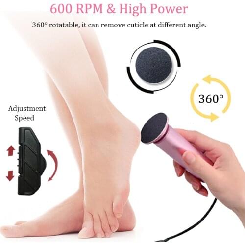 Electric Pedicure Foot Care Tool Files Pedicure Callus Remover Rechargeable Sawing File For Feet Dead Skin Callus Peel Remover