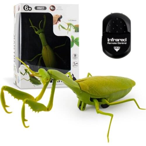 Infrared RC Insect Remote Control Simulation Mantis Prank Joke Trick Bugs Kids Gift
